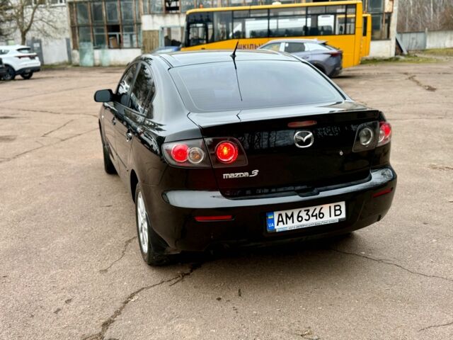 Чорний Мазда 3, об'ємом двигуна 1.6 л та пробігом 183 тис. км за 6150 $, фото 4 на Automoto.ua