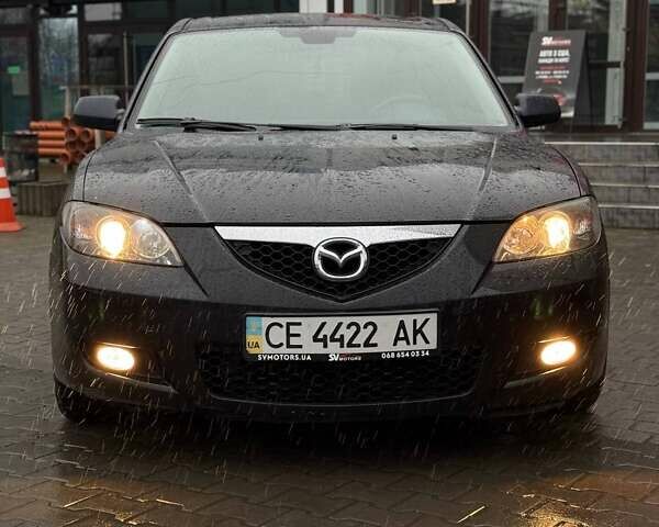 Черный Мазда 3, объемом двигателя 1.6 л и пробегом 89 тыс. км за 4800 $, фото 2 на Automoto.ua