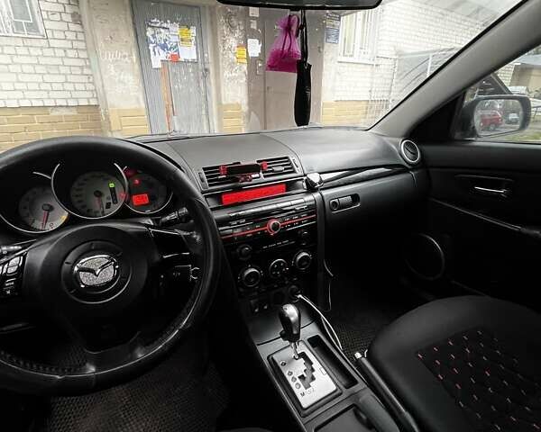 Черный Мазда 3, объемом двигателя 1.6 л и пробегом 153 тыс. км за 6200 $, фото 11 на Automoto.ua
