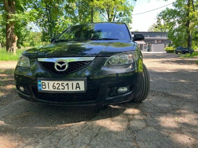 Черный Мазда 3, объемом двигателя 1.6 л и пробегом 195 тыс. км за 6499 $, фото 16 на Automoto.ua
