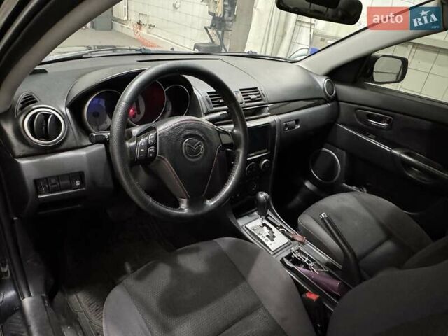 Черный Мазда 3, объемом двигателя 1.6 л и пробегом 222 тыс. км за 5450 $, фото 21 на Automoto.ua