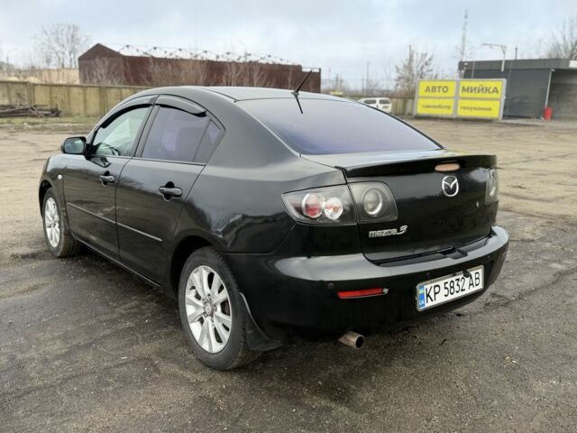 Черный Мазда 3, объемом двигателя 1.6 л и пробегом 225 тыс. км за 4250 $, фото 3 на Automoto.ua