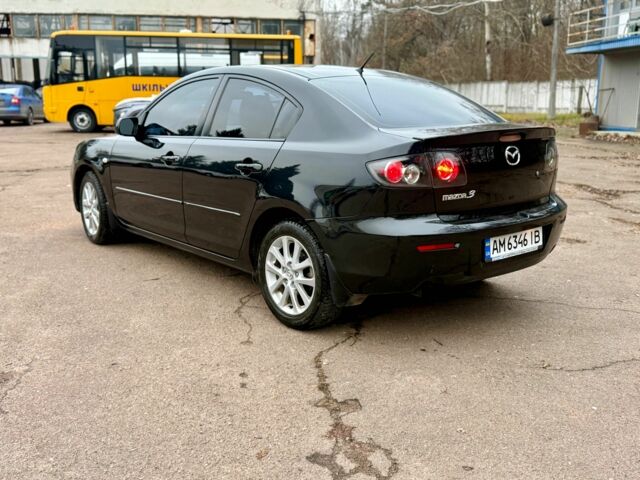 Чорний Мазда 3, об'ємом двигуна 1.6 л та пробігом 183 тис. км за 6150 $, фото 3 на Automoto.ua