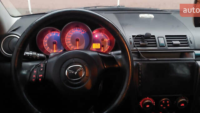 Чорний Мазда 3, об'ємом двигуна 1.6 л та пробігом 154 тис. км за 4550 $, фото 12 на Automoto.ua