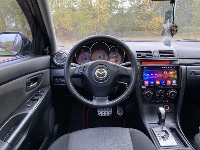 Черный Мазда 3, объемом двигателя 1.6 л и пробегом 228 тыс. км за 6300 $, фото 14 на Automoto.ua