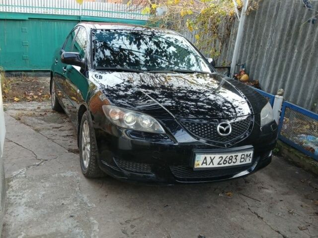 Черный Мазда 3, объемом двигателя 1.6 л и пробегом 245 тыс. км за 3682 $, фото 3 на Automoto.ua