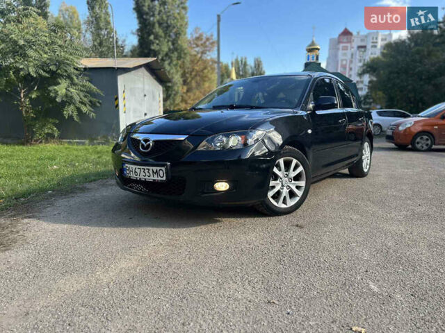 Черный Мазда 3, объемом двигателя 1.6 л и пробегом 153 тыс. км за 5500 $, фото 1 на Automoto.ua