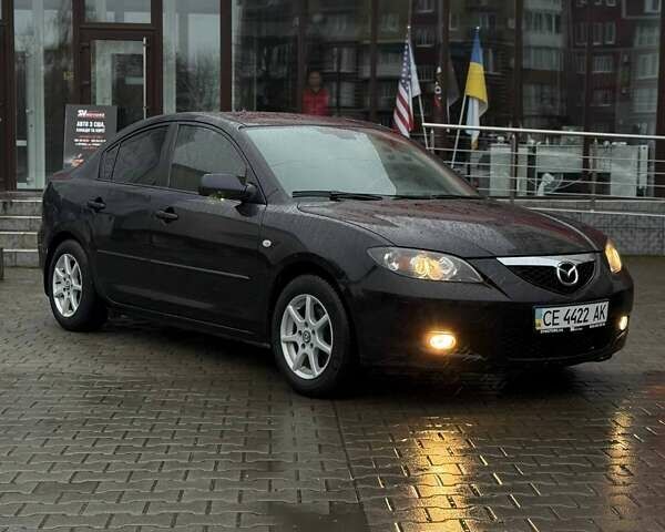 Черный Мазда 3, объемом двигателя 1.6 л и пробегом 89 тыс. км за 4800 $, фото 1 на Automoto.ua