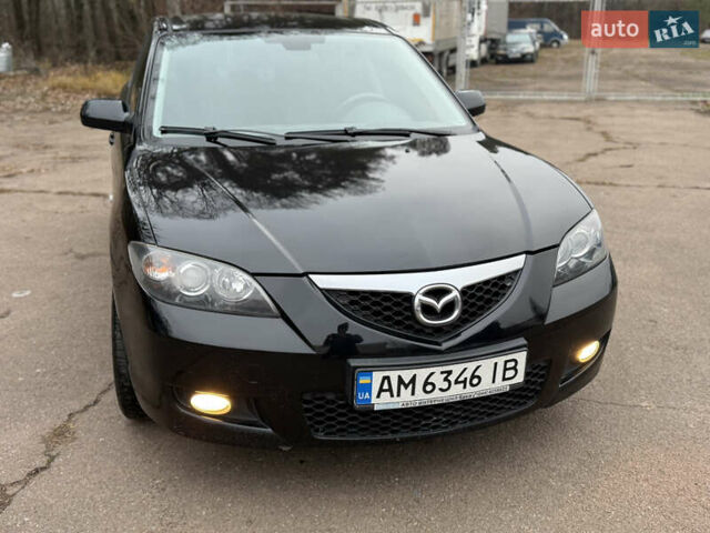 Чорний Мазда 3, об'ємом двигуна 1.6 л та пробігом 183 тис. км за 6150 $, фото 27 на Automoto.ua