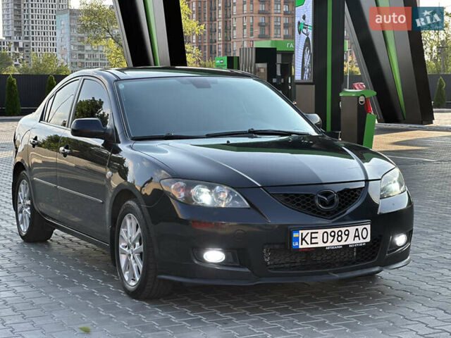 Черный Мазда 3, объемом двигателя 1.6 л и пробегом 202 тыс. км за 7199 $, фото 2 на Automoto.ua