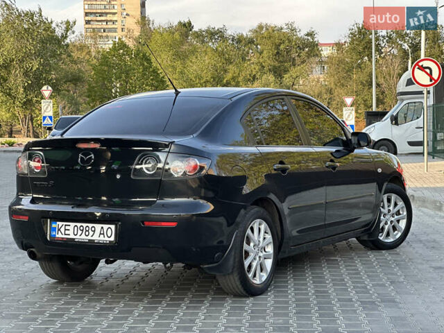 Черный Мазда 3, объемом двигателя 1.6 л и пробегом 202 тыс. км за 7199 $, фото 1 на Automoto.ua