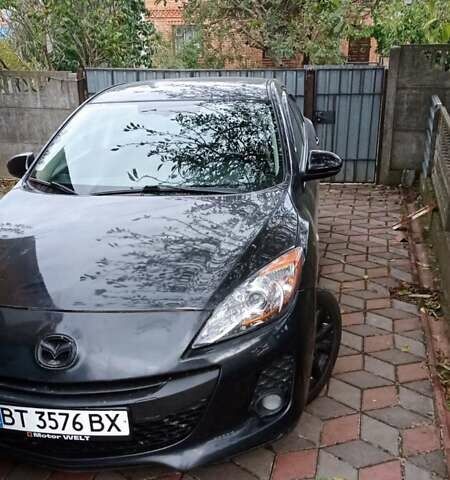 Черный Мазда 3, объемом двигателя 1.6 л и пробегом 180 тыс. км за 6300 $, фото 2 на Automoto.ua