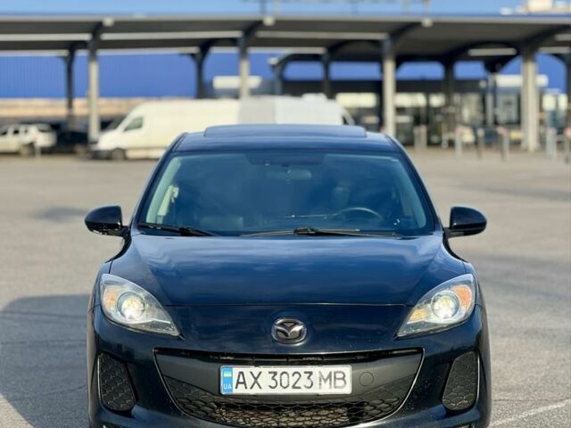 Черный Мазда 3, объемом двигателя 2 л и пробегом 172 тыс. км за 7350 $, фото 1 на Automoto.ua