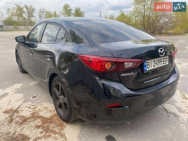 Черный Мазда 3, объемом двигателя 2 л и пробегом 202 тыс. км за 7800 $, фото 1 на Automoto.ua
