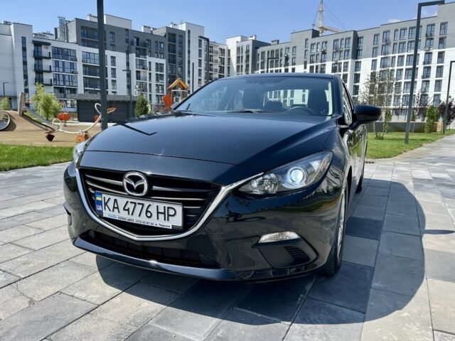 Черный Мазда 3, объемом двигателя 2 л и пробегом 172 тыс. км за 11950 $, фото 1 на Automoto.ua