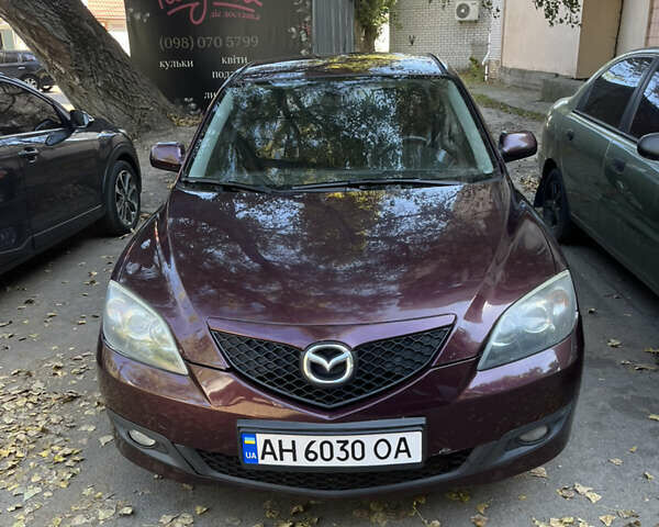 Фиолетовый Мазда 3, объемом двигателя 1.6 л и пробегом 236 тыс. км за 4500 $, фото 1 на Automoto.ua