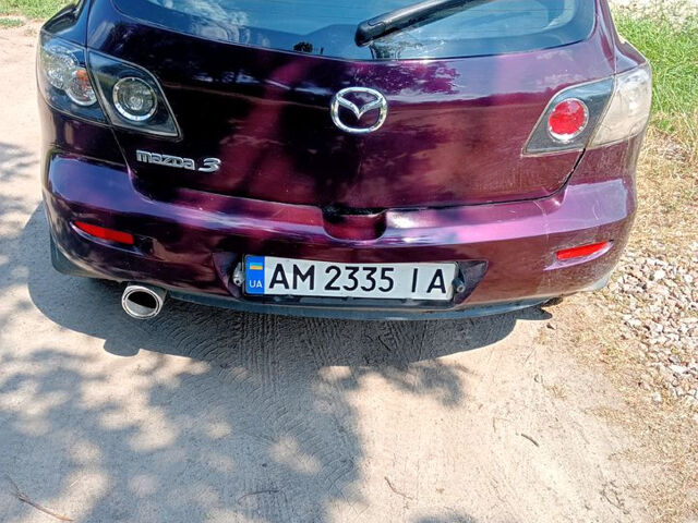 Фиолетовый Мазда 3, объемом двигателя 1.6 л и пробегом 160 тыс. км за 4999 $, фото 6 на Automoto.ua