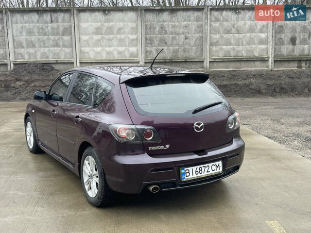 Фіолетовий Мазда 3, об'ємом двигуна 2 л та пробігом 200 тис. км за 3550 $, фото 4 на Automoto.ua