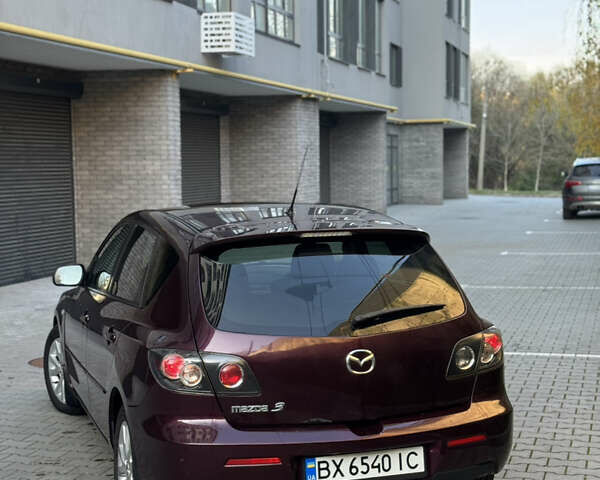 Мазда 3 2007 в Хмельницком на Automoto.ua Фиолетовый Мазда 3, объемом двигателя 1.6 л и пробегом 202 тыс. км за 3500 $, фото 6 на Automoto.ua