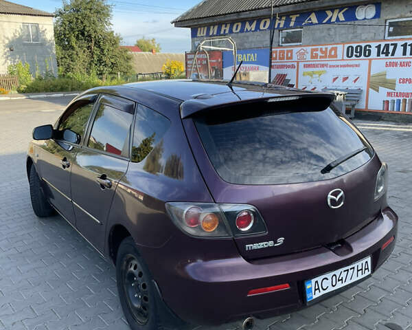 Фиолетовый Мазда 3, объемом двигателя 1.6 л и пробегом 270 тыс. км за 6250 $, фото 11 на Automoto.ua