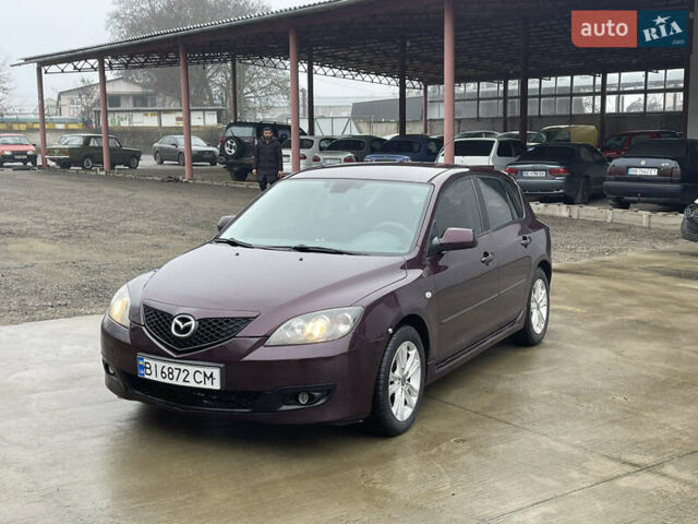 Фіолетовий Мазда 3, об'ємом двигуна 2 л та пробігом 200 тис. км за 3550 $, фото 1 на Automoto.ua