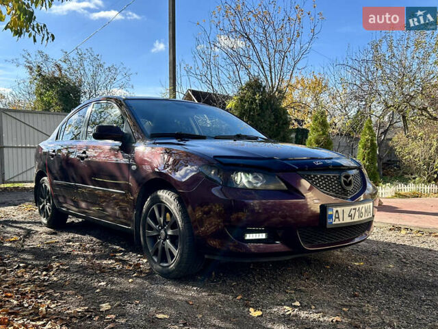 Фиолетовый Мазда 3, объемом двигателя 2 л и пробегом 248 тыс. км за 5100 $, фото 1 на Automoto.ua