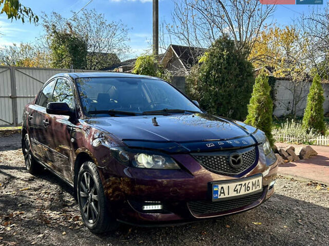 Фиолетовый Мазда 3, объемом двигателя 2 л и пробегом 248 тыс. км за 5100 $, фото 3 на Automoto.ua