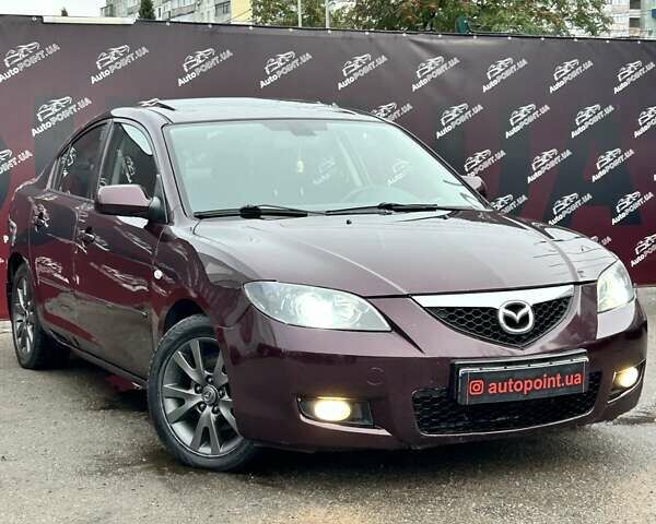 Фиолетовый Мазда 3, объемом двигателя 1.6 л и пробегом 232 тыс. км за 4800 $, фото 2 на Automoto.ua