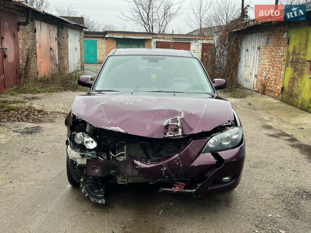 Фиолетовый Мазда 3, объемом двигателя 2 л и пробегом 170 тыс. км за 2499 $, фото 1 на Automoto.ua