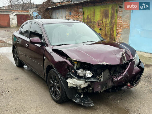 Фиолетовый Мазда 3, объемом двигателя 2 л и пробегом 170 тыс. км за 2499 $, фото 2 на Automoto.ua