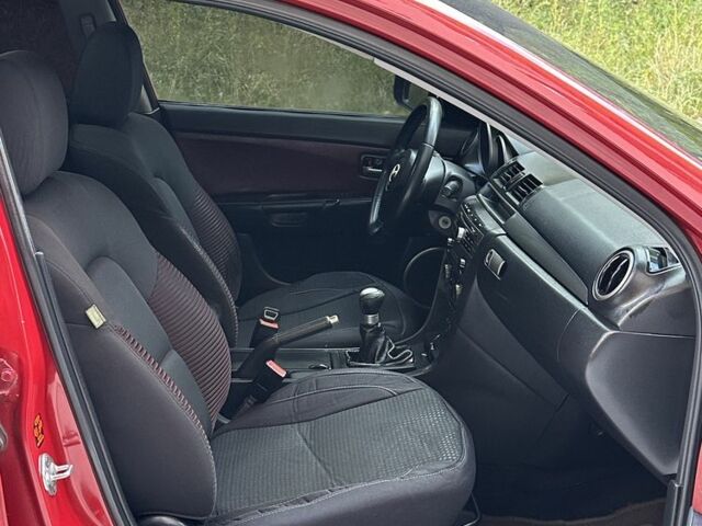 Красный Мазда 3, объемом двигателя 2 л и пробегом 210 тыс. км за 3500 $, фото 15 на Automoto.ua