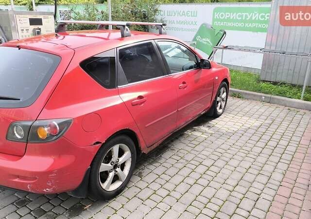 Червоний Мазда 3, об'ємом двигуна 1.6 л та пробігом 280 тис. км за 3200 $, фото 3 на Automoto.ua