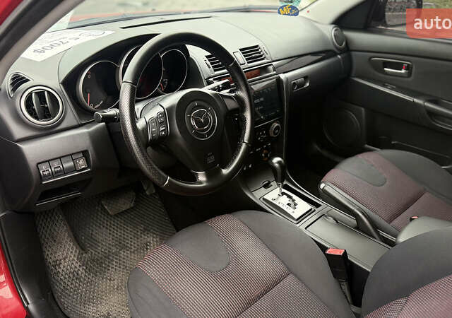 Красный Мазда 3, объемом двигателя 1.6 л и пробегом 249 тыс. км за 5699 $, фото 8 на Automoto.ua