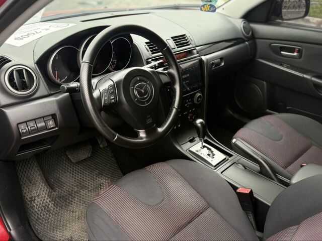 Красный Мазда 3, объемом двигателя 1.6 л и пробегом 249 тыс. км за 5699 $, фото 8 на Automoto.ua