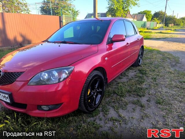 Красный Мазда 3, объемом двигателя 2 л и пробегом 255 тыс. км за 4800 $, фото 12 на Automoto.ua