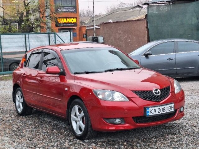 Червоний Мазда 3, об'ємом двигуна 1.6 л та пробігом 192 тис. км за 5350 $, фото 1 на Automoto.ua