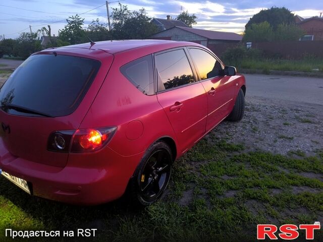 Красный Мазда 3, объемом двигателя 2 л и пробегом 255 тыс. км за 4800 $, фото 8 на Automoto.ua
