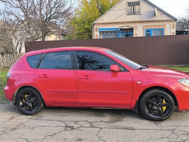 Червоний Мазда 3, об'ємом двигуна 2 л та пробігом 255 тис. км за 4800 $, фото 1 на Automoto.ua