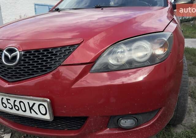 Красный Мазда 3, объемом двигателя 1.6 л и пробегом 216 тыс. км за 4100 $, фото 10 на Automoto.ua