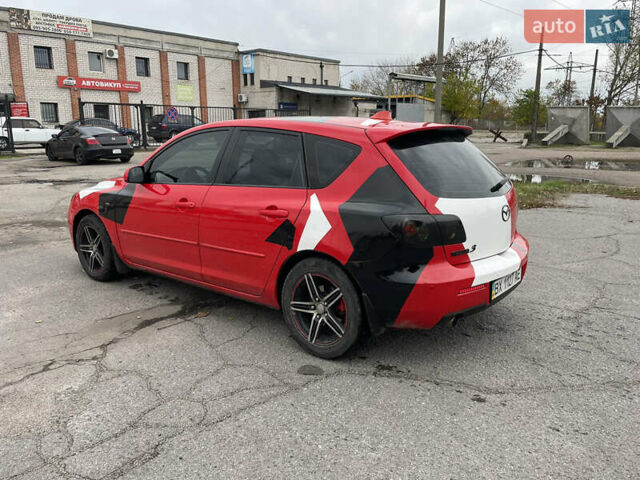 Мазда 3 2007 в Кременчуге на Automoto.ua Красный Мазда 3, объемом двигателя 1.6 л и пробегом 320 тыс. км за 5800 $, фото 5 на Automoto.ua