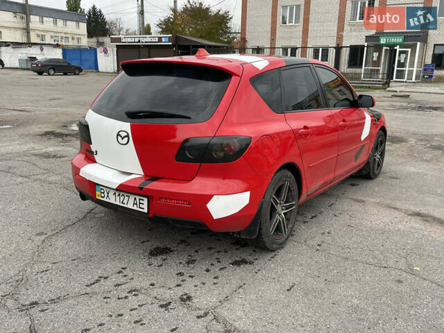 Мазда 3 2007 в Кременчуге на Automoto.ua Красный Мазда 3, объемом двигателя 1.6 л и пробегом 320 тыс. км за 5800 $, фото 7 на Automoto.ua