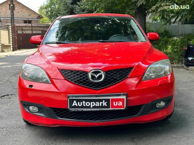 Красный Мазда 3, объемом двигателя 1.6 л и пробегом 279 тыс. км за 4490 $, фото 2 на Automoto.ua