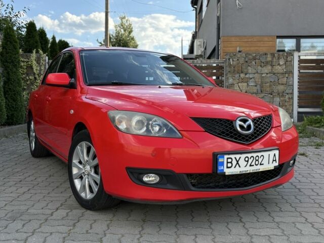 Красный Мазда 3, объемом двигателя 1.6 л и пробегом 251 тыс. км за 5900 $, фото 3 на Automoto.ua