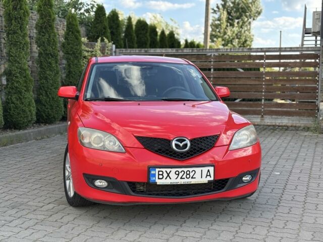 Красный Мазда 3, объемом двигателя 1.6 л и пробегом 251 тыс. км за 5900 $, фото 1 на Automoto.ua