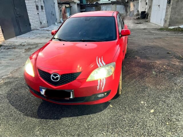 Красный Мазда 3, объемом двигателя 1.6 л и пробегом 149 тыс. км за 6500 $, фото 4 на Automoto.ua