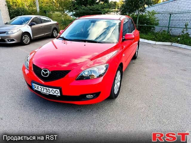Красный Мазда 3, объемом двигателя 1.6 л и пробегом 180 тыс. км за 5350 $, фото 1 на Automoto.ua