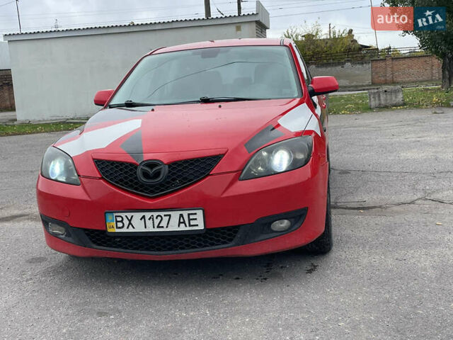 Мазда 3 2007 в Кременчуге на Automoto.ua Красный Мазда 3, объемом двигателя 1.6 л и пробегом 320 тыс. км за 5800 $, фото 1 на Automoto.ua