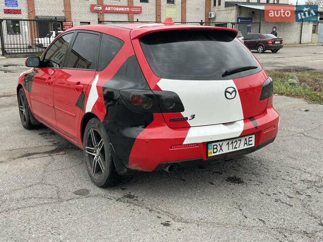 Мазда 3 2007 в Кременчуге на Automoto.ua Красный Мазда 3, объемом двигателя 1.6 л и пробегом 320 тыс. км за 5800 $, фото 6 на Automoto.ua