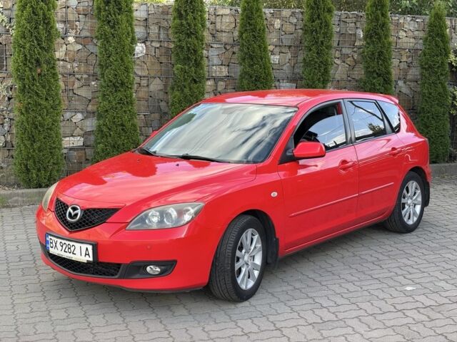 Красный Мазда 3, объемом двигателя 1.6 л и пробегом 251 тыс. км за 5900 $, фото 2 на Automoto.ua