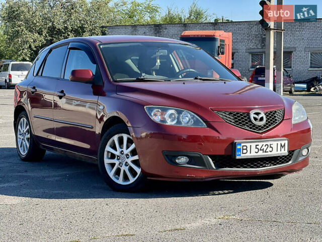 Красный Мазда 3, объемом двигателя 1.6 л и пробегом 222 тыс. км за 4550 $, фото 4 на Automoto.ua